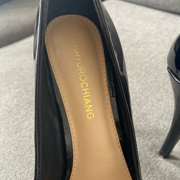 Arturo Chiang Black Orina Pumps, Sz 8, ECU - Picture 9 of 10